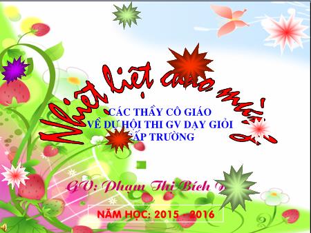 Bài giảng Âm nhạc Lớp 8 - Tiết 9: Học hát Tuổi hồng - Trường THCS Tam Thanh