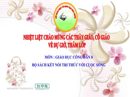 Bài giảng Giáo dục công dân Lớp 8 Sách Kết nối tri thức - Bài 3: Lao động cần cù, sáng tạo