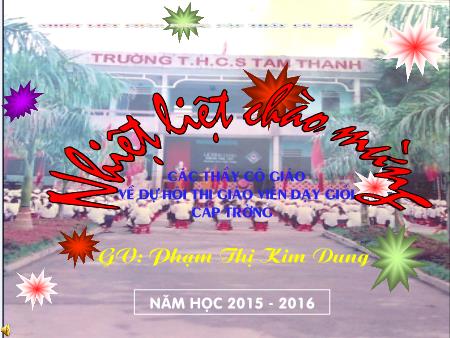 Bài giảng Ngữ văn Lớp 8 - Tiết 30: Văn bản Chiếc lá cuối cùng - Trường THCS Tam Thanh