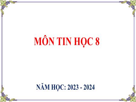 Bài giảng Tin học Lớp 8 Sách Cánh diều - Bài 4: Thực hành tạo biểu đồ - Năm học 2022-2023 - Trường THCS Xuân Thượng